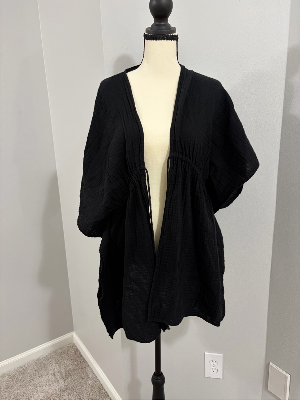 Black Women's Swim Cover-Up